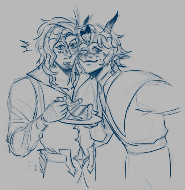 OC x Valen AFKJ OC x Valen AFKJ